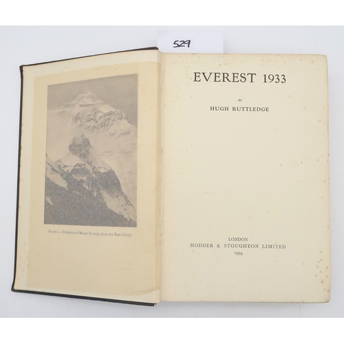 529 - MOUNTAINEERINGSmythe, F.S. The Valley of FlowersHodder & Stoughton, London, no. 31 of 250 copies... 