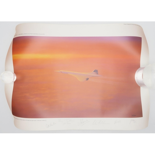 565 - Concorde: a thematic collection, comprising a limited edition framed display titled 