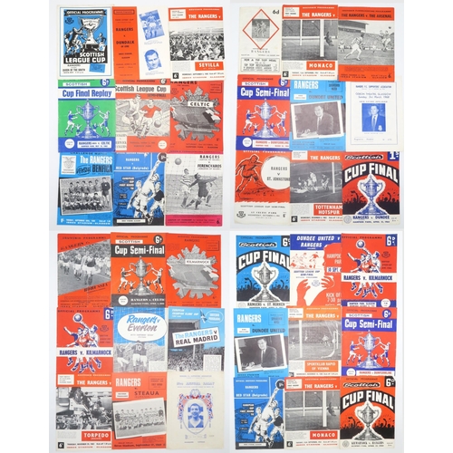 569 - Glasgow Rangers F.C. - a large collection of match programmes, spanning the 1950s to 1990s, approx. ... 