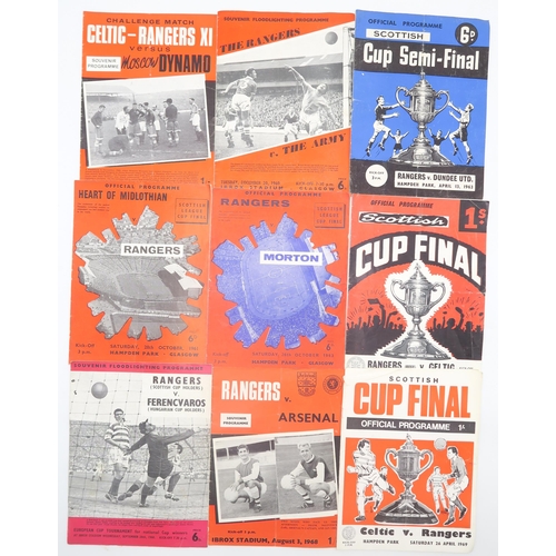 569 - Glasgow Rangers F.C. - a large collection of match programmes, spanning the 1950s to 1990s, approx. ... 