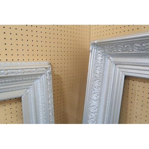 117 - Two large Victorian picture frames and another contemporary frame. likely gold leaf application... 