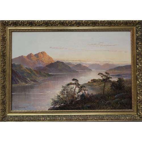 938 - FRANCIS E. JAMIESON (ENGLISH 1895-1950) LOCH LOMOND Oil on canvas, signed lower left, 40 x... 