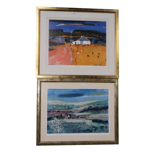 952 - HAMISH MACDONALD (SCOTTISH 1935-2008) ISLE OF ARRAN Print multiple, signed lower right, 43 x 53cm  T... 