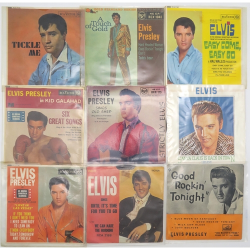 505A - ELVIS PRESLEY SINGLES 45s COLLECTION a collection of approximately 120 Elvis Presley 45s, including ... 