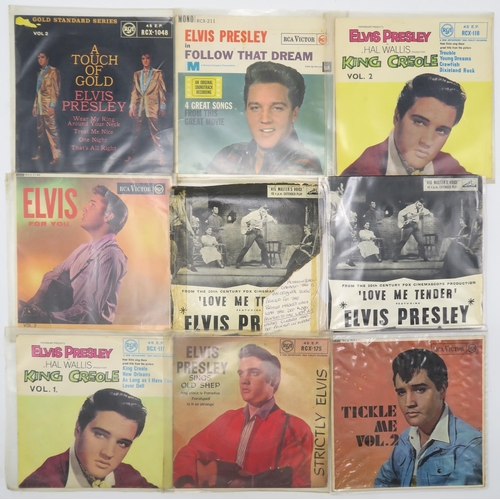 505A - ELVIS PRESLEY SINGLES 45s COLLECTION a collection of approximately 120 Elvis Presley 45s, including ... 