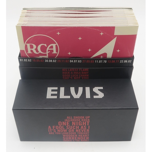 505B - ELVIS PRESLEY LP COLLECTION a collection of approximately 50 Elvis Presley LPs, plus a limited editi... 