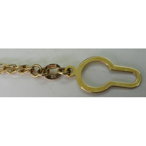 837 - A 9ct gold button fob (?) weight 1.3gms, a collection of cufflinks to include Japanese Damascene, si... 