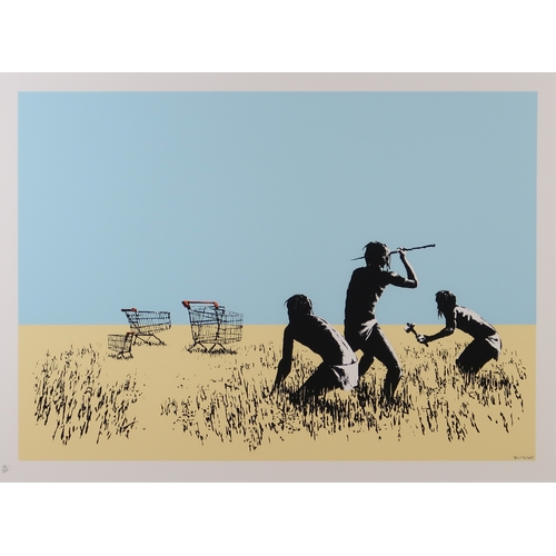 2947 - BANKSY (BRITISH B.1974)TROLLEYS (2007)Screenprint in colours, ed.72/750, signed in pencil, published... 