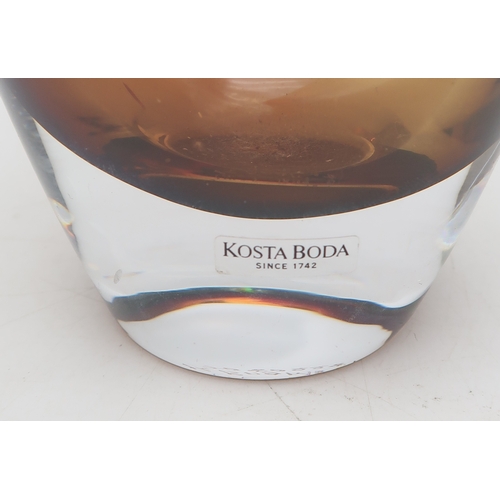 2227 - KJELL ENGMAN FOR KOSTA BODA A Fidji bottle vase, signed to base, 52.5cm high... 