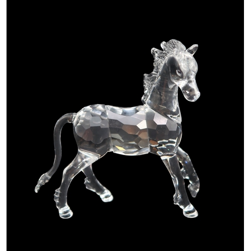 2243 - A SWAROVSKI CRYSTAL SOULMATES COLLECTION FIGURE POWER OF MOTIONmodelled as a rearing back stallion o... 