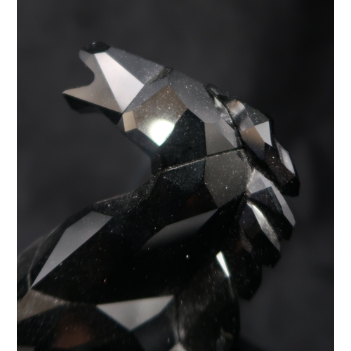 2243 - A SWAROVSKI CRYSTAL SOULMATES COLLECTION FIGURE POWER OF MOTIONmodelled as a rearing back stallion o... 