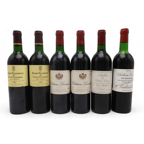 2689E - CHATEAU LIVERSAN - HAUT MEDOC 1990Two Bottles of Chateau Liversan - Haut Medoc 1990 12.5%vol 750mlBA... 