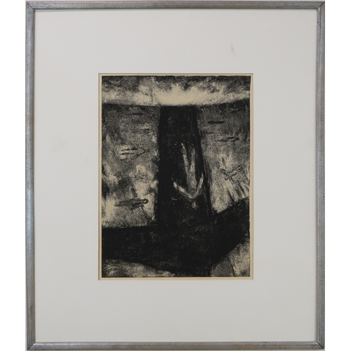 2973 - PHILIP BRAHAM (SCOTTISH B.1959)BLACK CROSS 1986Monotype, signed and inscribed on label verso, 31 x 2... 