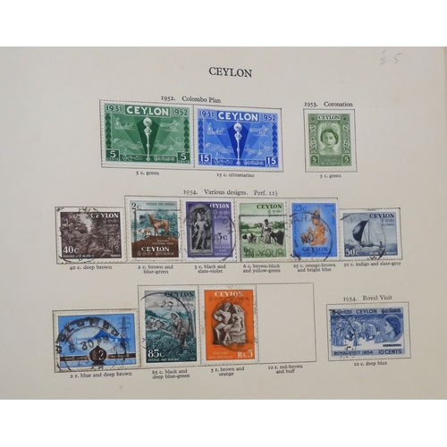 7000 - Queen Elizabeth II (1952-2022) The Stanley Gibbons British Empire New Age Stamp Album Queen Elizabet... 