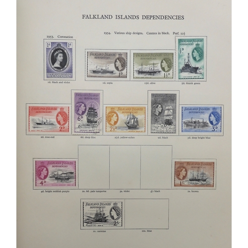 7000 - Queen Elizabeth II (1952-2022) The Stanley Gibbons British Empire New Age Stamp Album Queen Elizabet... 