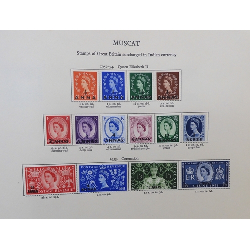 7000 - Queen Elizabeth II (1952-2022) The Stanley Gibbons British Empire New Age Stamp Album Queen Elizabet... 