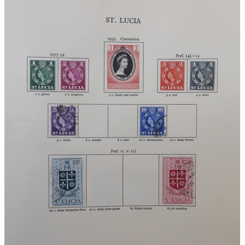 7000 - Queen Elizabeth II (1952-2022) The Stanley Gibbons British Empire New Age Stamp Album Queen Elizabet... 