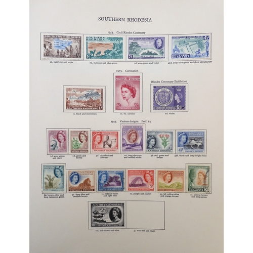 7000 - Queen Elizabeth II (1952-2022) The Stanley Gibbons British Empire New Age Stamp Album Queen Elizabet... 