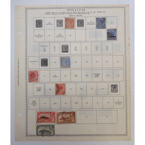 7003 - Great Britain Post Offices AbroadA lot comprising stamps on sheets to include Morocco Agencies vario... 