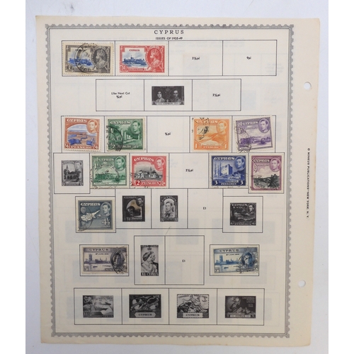 7003 - Great Britain Post Offices AbroadA lot comprising stamps on sheets to include Morocco Agencies vario... 