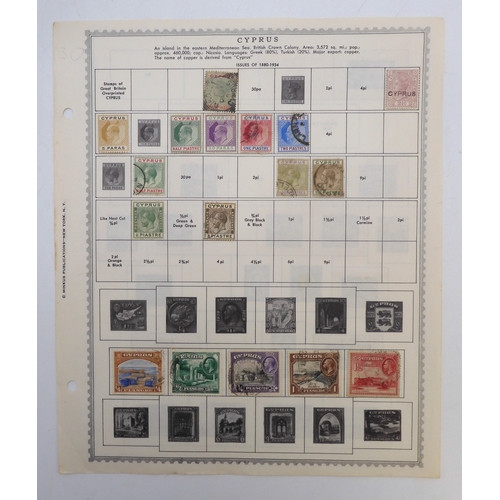 7003 - Great Britain Post Offices AbroadA lot comprising stamps on sheets to include Morocco Agencies vario... 