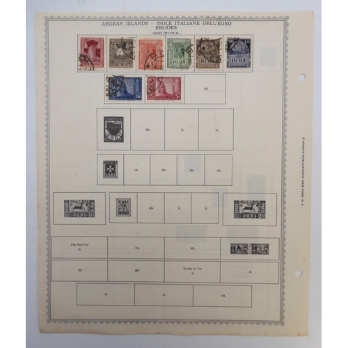 7003 - Great Britain Post Offices AbroadA lot comprising stamps on sheets to include Morocco Agencies vario... 