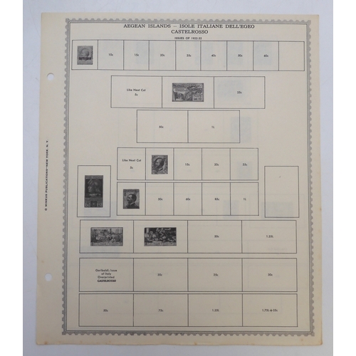 7003 - Great Britain Post Offices AbroadA lot comprising stamps on sheets to include Morocco Agencies vario... 