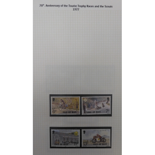 7009 - SCOUTS ON STAMPSThree albums of new and used stamps celebrating the Boy Scouts and Girl Guides mostl... 