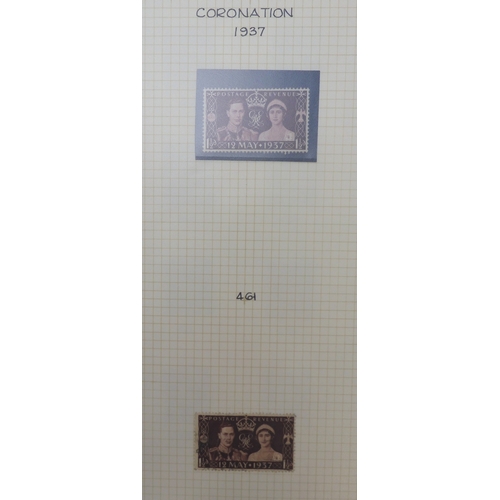 7010 - GREAT BRITAIN A collection in a stock book of used GB stamps dating from 1841 to 1951 to include var... 