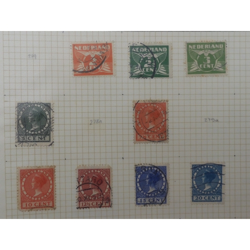 7011 - The Triumph Stamp Album A worldwide stamp collection in an album and stock sheets  together with a s... 