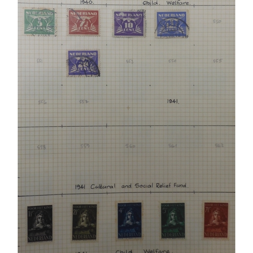 7011 - The Triumph Stamp Album A worldwide stamp collection in an album and stock sheets  together with a s... 