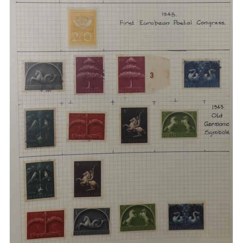 7011 - The Triumph Stamp Album A worldwide stamp collection in an album and stock sheets  together with a s... 