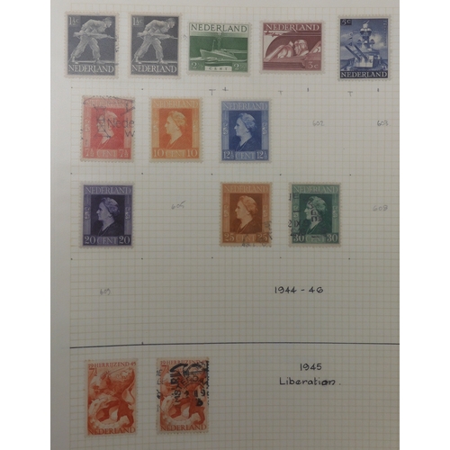 7011 - The Triumph Stamp Album A worldwide stamp collection in an album and stock sheets  together with a s... 