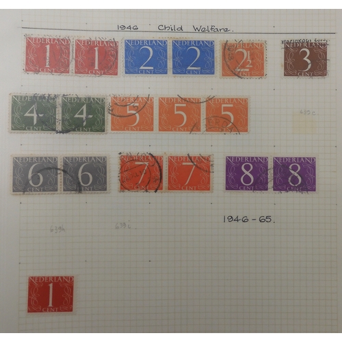 7011 - The Triumph Stamp Album A worldwide stamp collection in an album and stock sheets  together with a s... 