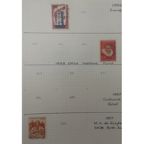 7011 - The Triumph Stamp Album A worldwide stamp collection in an album and stock sheets  together with a s... 