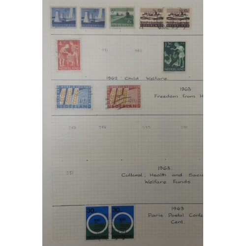 7011 - The Triumph Stamp Album A worldwide stamp collection in an album and stock sheets  together with a s... 