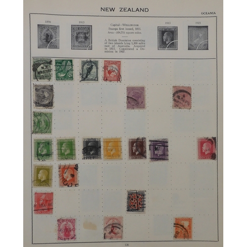 7011 - The Triumph Stamp Album A worldwide stamp collection in an album and stock sheets  together with a s... 