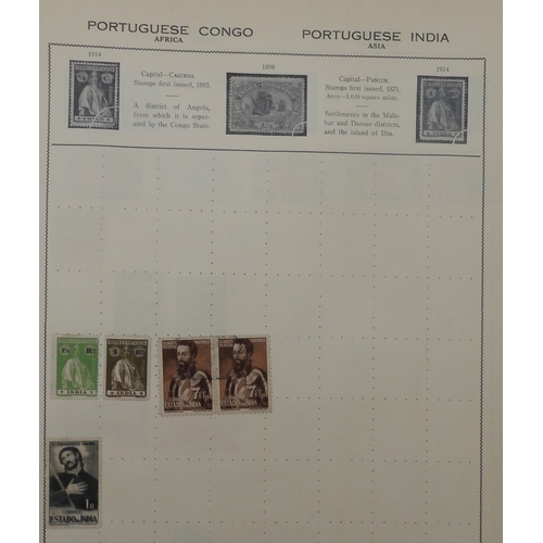 7011 - The Triumph Stamp Album A worldwide stamp collection in an album and stock sheets  together with a s... 