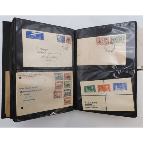 7014 - A collection of covers and first day of issue covers many commemorating the coronation of King Georg... 