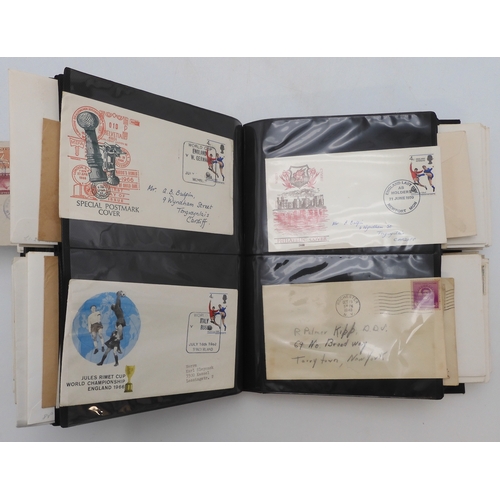 7014 - A collection of covers and first day of issue covers many commemorating the coronation of King Georg... 