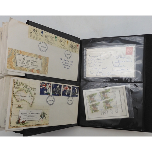 7014 - A collection of covers and first day of issue covers many commemorating the coronation of King Georg... 