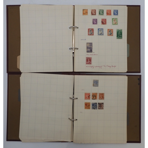 7016 - Australian States, Australia And New Zealand, a collection in two albums with early examples circa 1... 