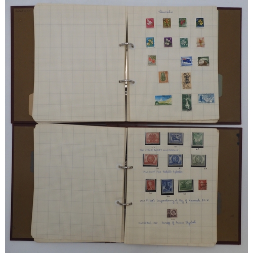 7016 - Australian States, Australia And New Zealand, a collection in two albums with early examples circa 1... 