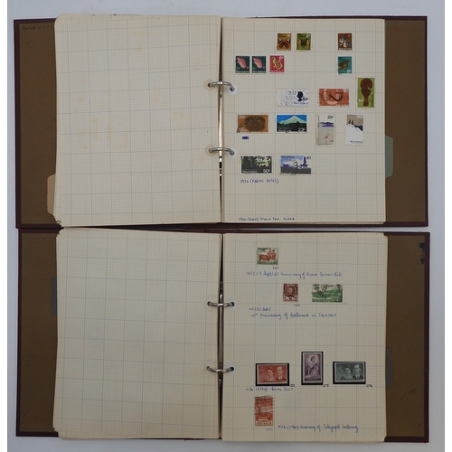 7016 - Australian States, Australia And New Zealand, a collection in two albums with early examples circa 1... 