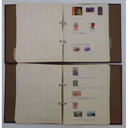 7016 - Australian States, Australia And New Zealand, a collection in two albums with early examples circa 1... 