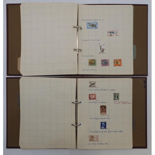 7016 - Australian States, Australia And New Zealand, a collection in two albums with early examples circa 1... 