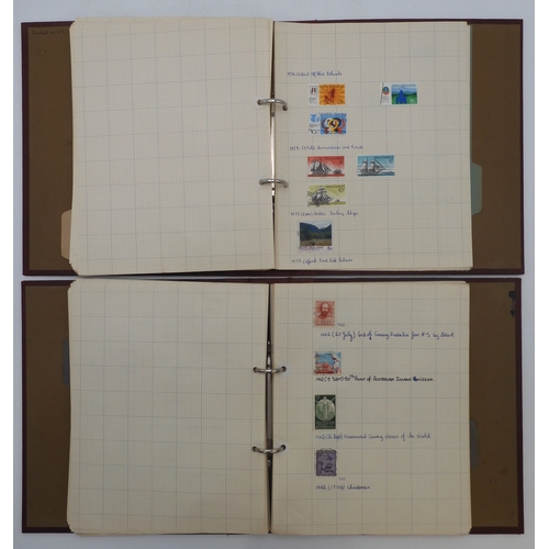 7016 - Australian States, Australia And New Zealand, a collection in two albums with early examples circa 1... 