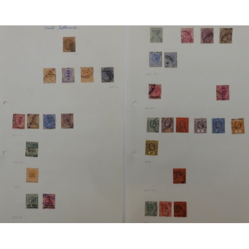 7017 - IMPERIAL CHINA, SOUTH EAST ASIA AND FAR EAST.An album of mostly used stamps with early examples from... 