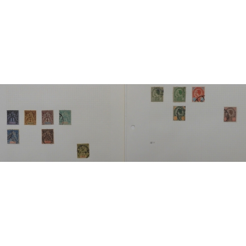 7017 - IMPERIAL CHINA, SOUTH EAST ASIA AND FAR EAST.An album of mostly used stamps with early examples from... 