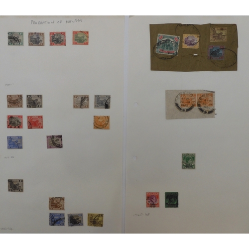 7017 - IMPERIAL CHINA, SOUTH EAST ASIA AND FAR EAST.An album of mostly used stamps with early examples from... 